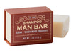 Cedar And Sandalwood Shampoo Man Bar